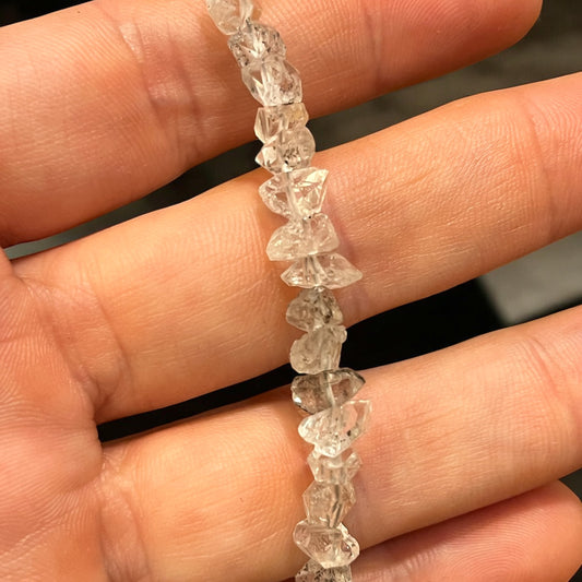 Pulsera chip  Diamante Hérkimer