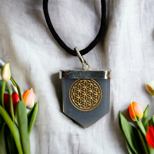 Colgante de cuarzo azul Vega Luna Dream Vega Luna Dream COLGANTE MINERAL