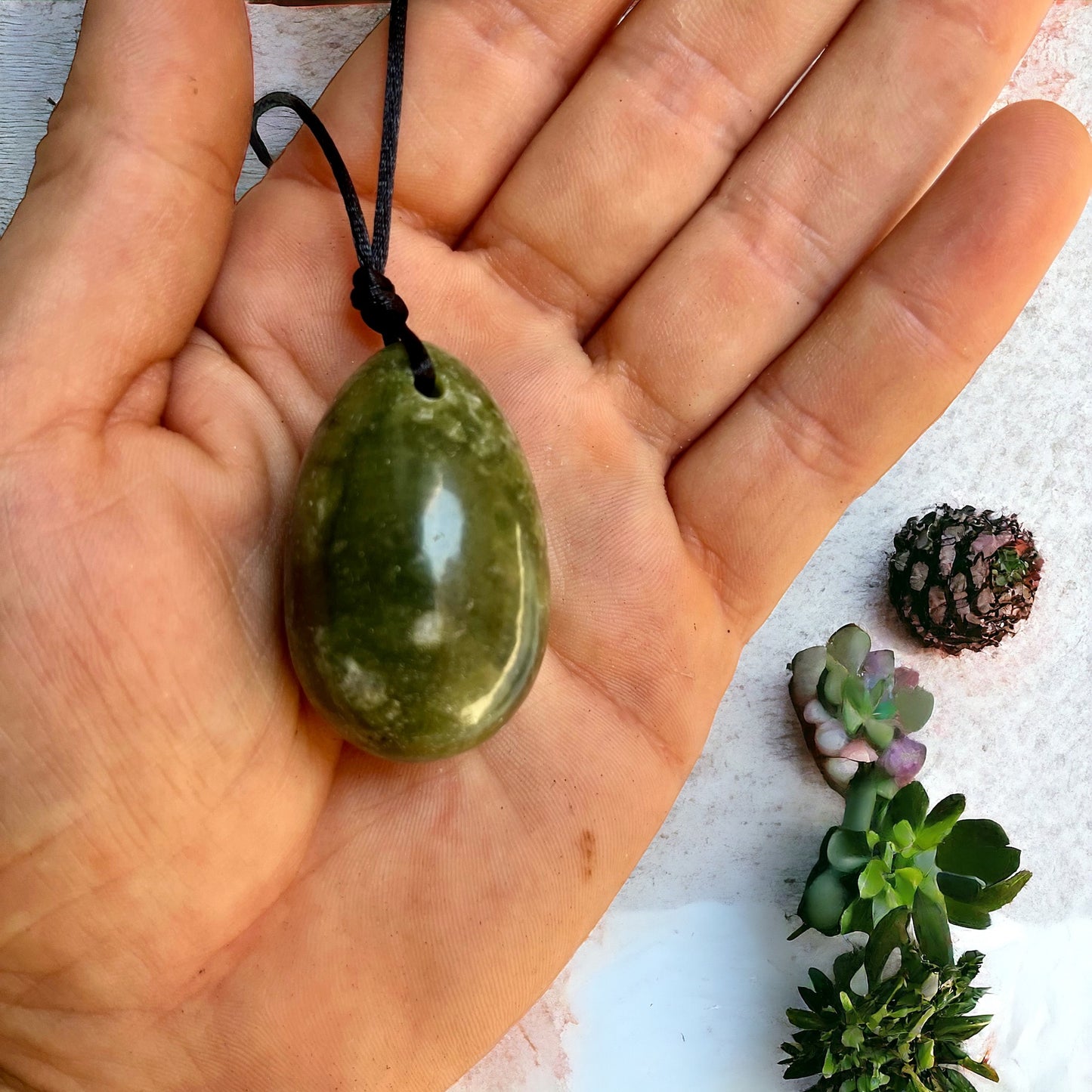 Pack de tres Huevos Yoni de Jade Canadiense Vega Luna Dream Vega Luna Dream MASAJEADOR