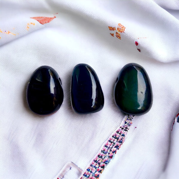 Colgante perita obsidiana arcoíris