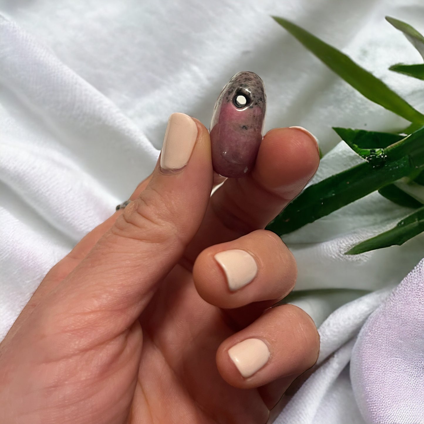 Colgante perita de Rodonita