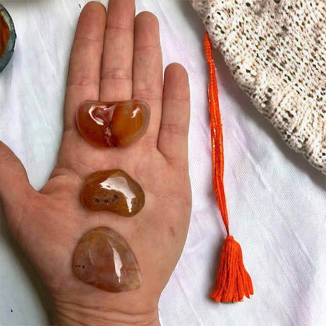 Rodado cornalina grande