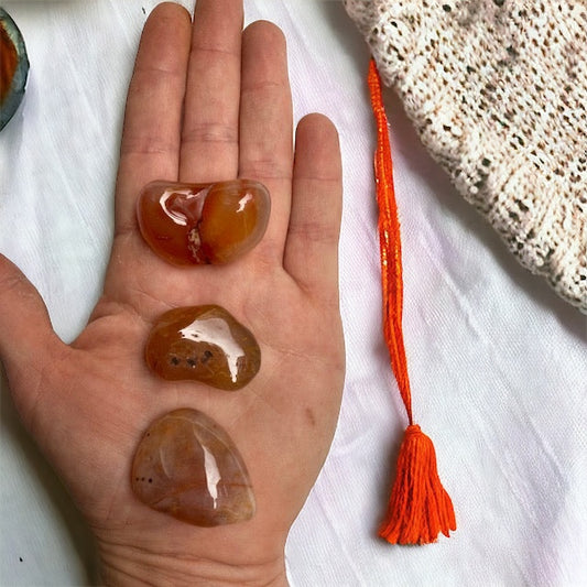 Rodado cornalina grande