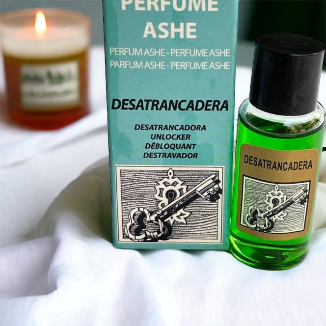 Perfume ASHE DESATRANCADERA (para desbloquear problemas) Vega Luna Dream Vega Luna Dream ACEITES RITUALES