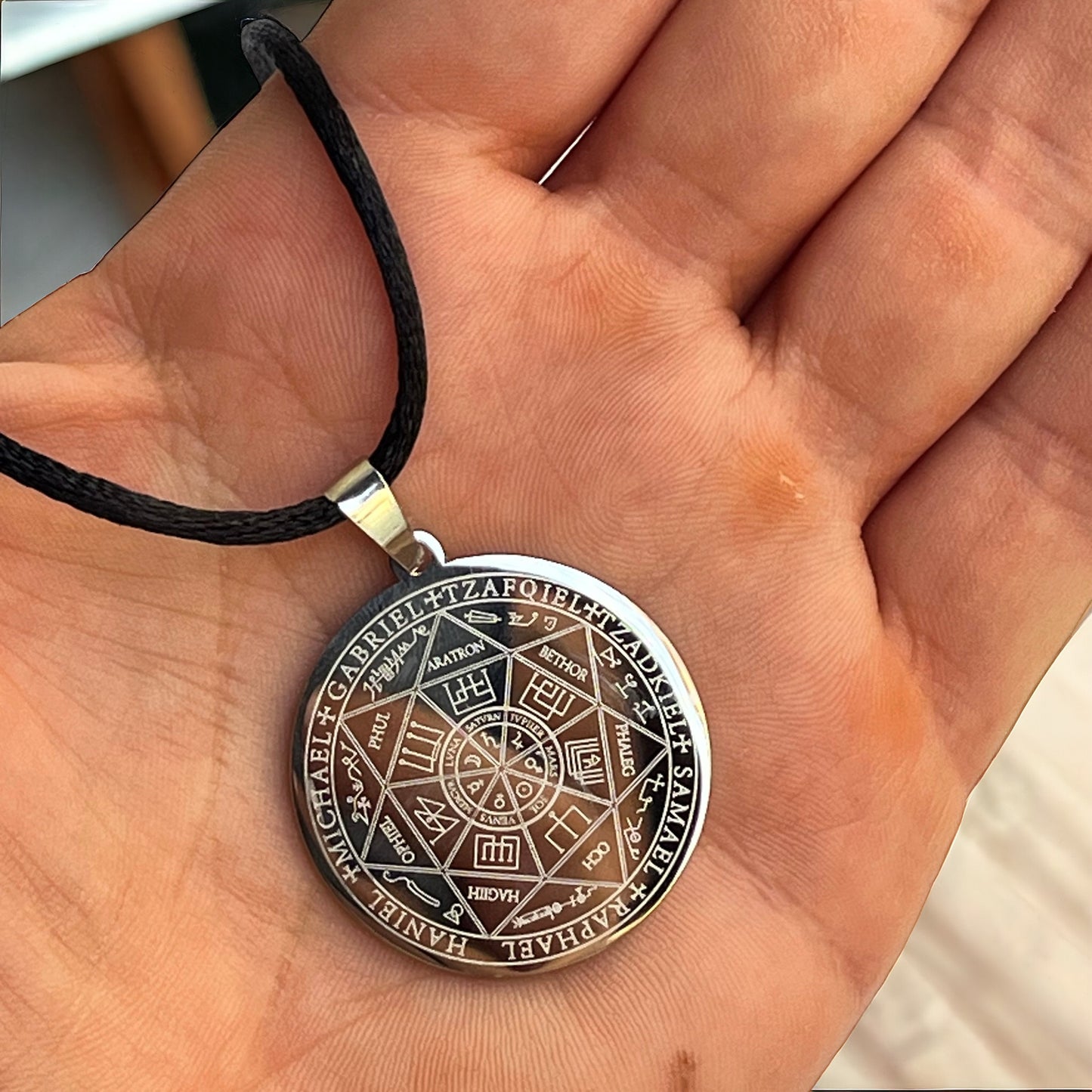 Colgante acero 7 Arcángeles Vega Luna Dream Vega Luna Dream Árcángeles