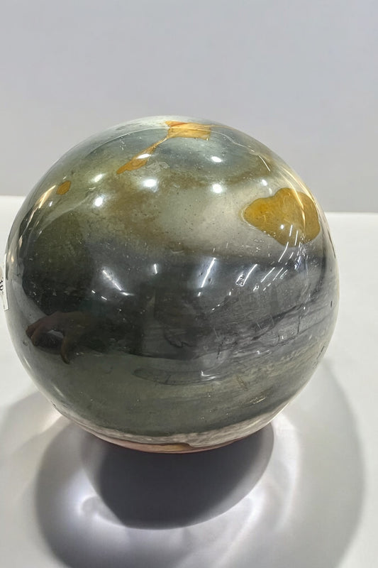 Esfera gigante  de Jaspe policromo
