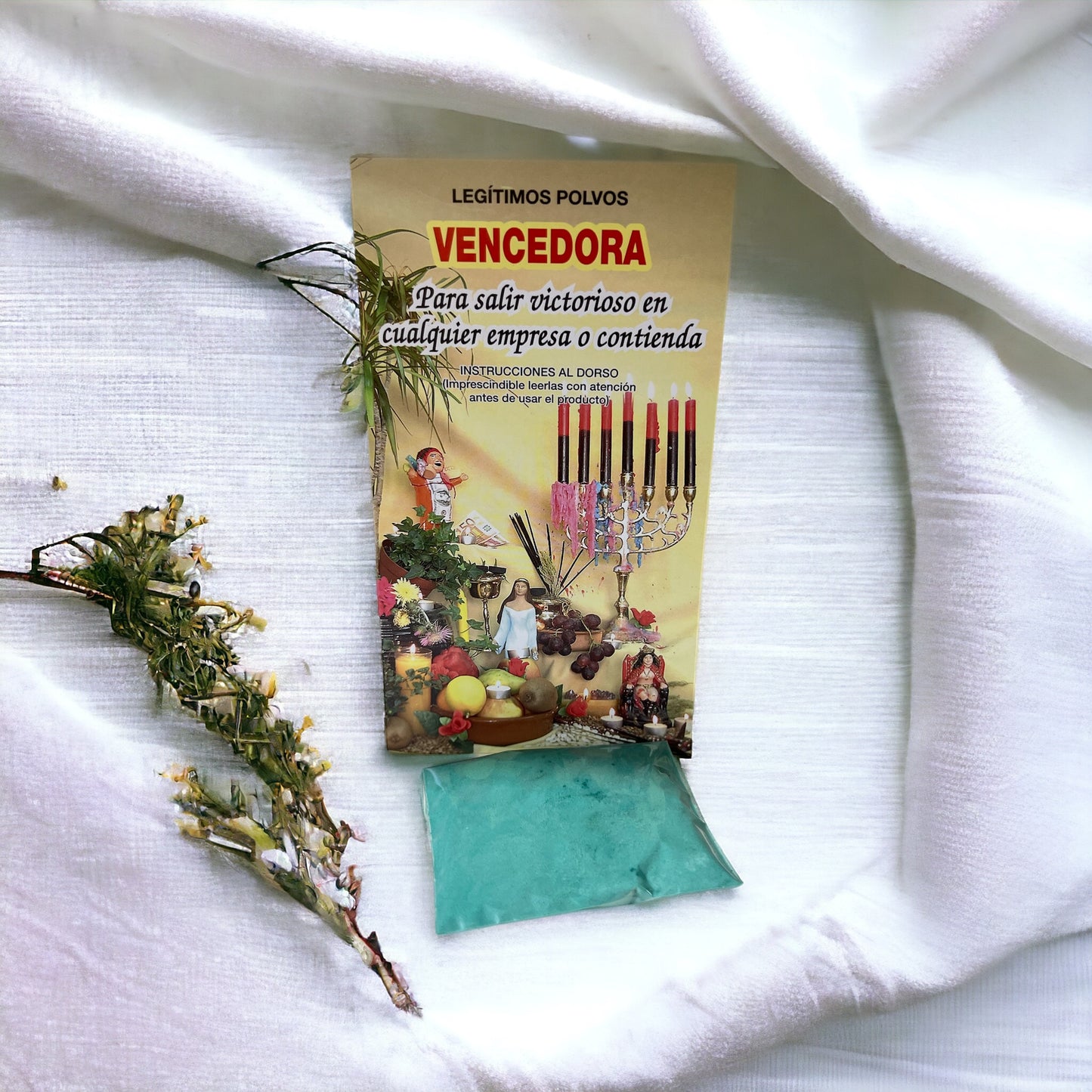 Polvo VENCEDORA (Salir victorioso)