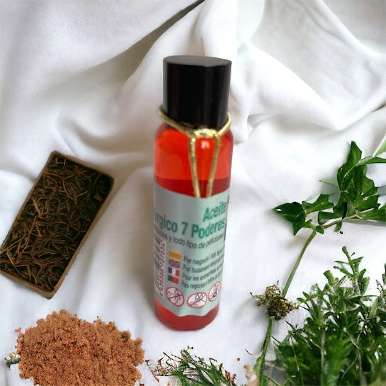 Aceite Litúrgico 7 poderes (Negocios y todo tipo de peticiones) 15ML