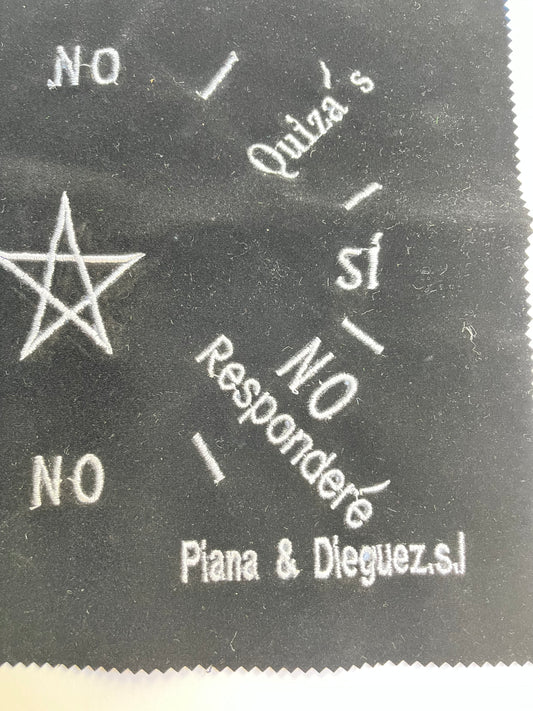 Tapete terciopelo para  péndulo