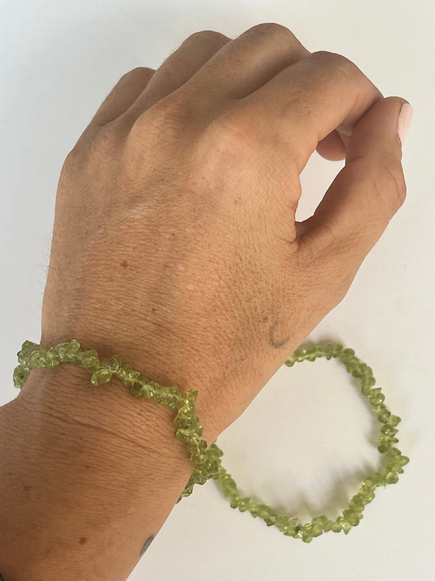 Pulsera chip Olivino