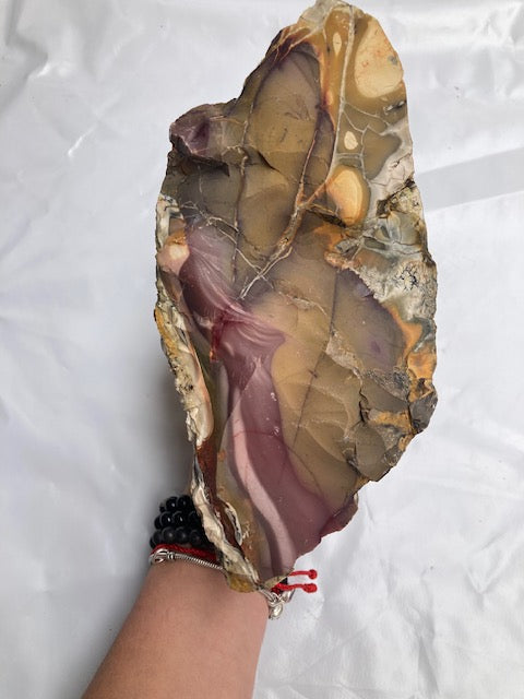 Jaspe Mokaíta bruto pieza gigante 3K