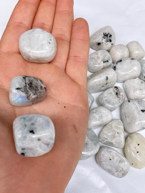 Rodado Piedra Luna (labradorita blanca)