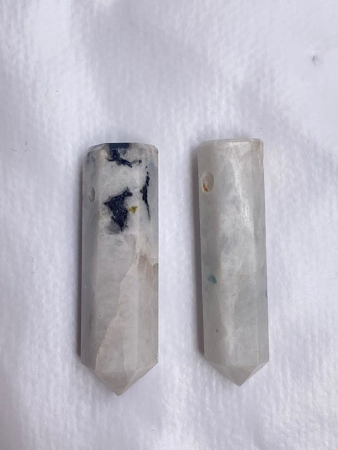 Colgante Piedra Luna (labradorita blanca)