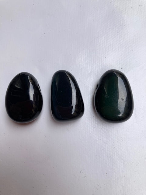 Colgante perita obsidiana arcoíris