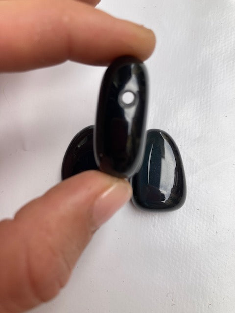 Colgante perita obsidiana arcoíris