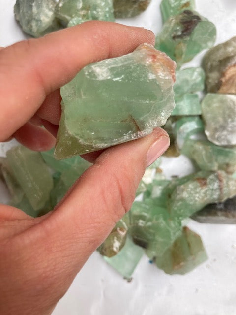 Calcita verde en bruto Vega Luna Dream Vega Luna Dream MASIVO