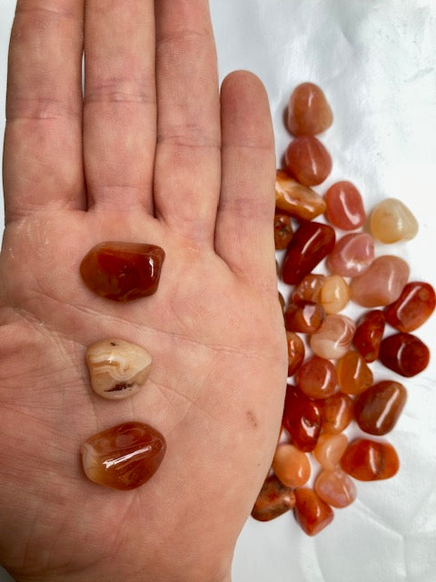 Rodado cornalina pequeño