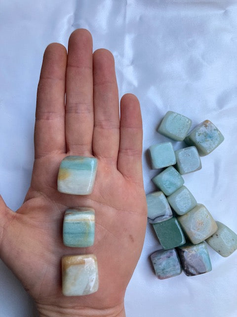 Cubo de Calcita "Blue Caribbean"