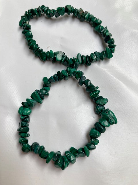 Pulsera chip de Malaquita