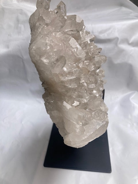 Drusa de Cuarzo cristal con Peana 4k