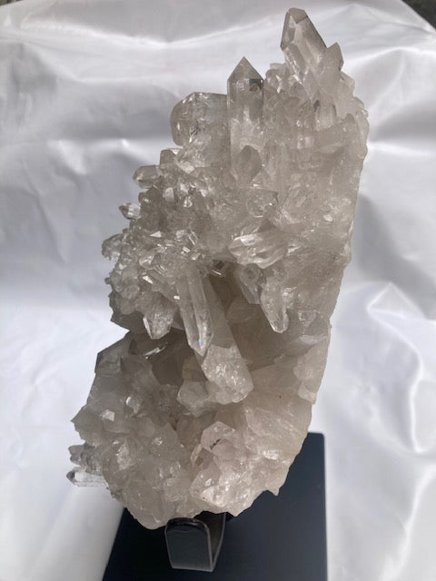 Drusa de Cuarzo cristal con Peana 4k