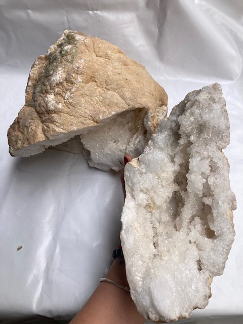 Geoda de Cuarzo gigante 7 kilos