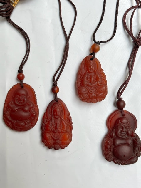 Colgante tallado buda | Diosa de la fortuna