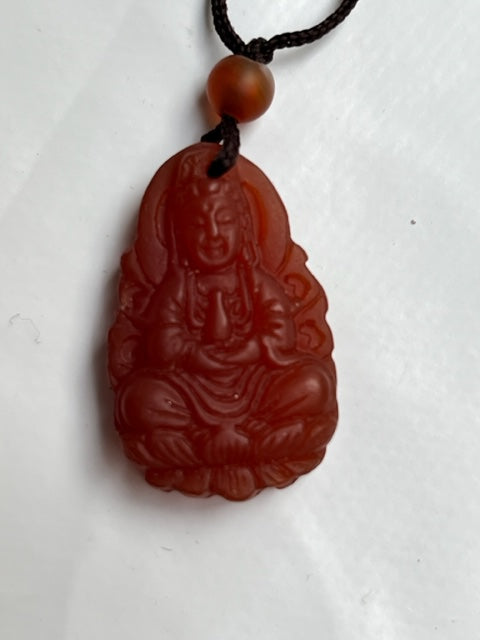 Colgante tallado buda | Diosa de la fortuna