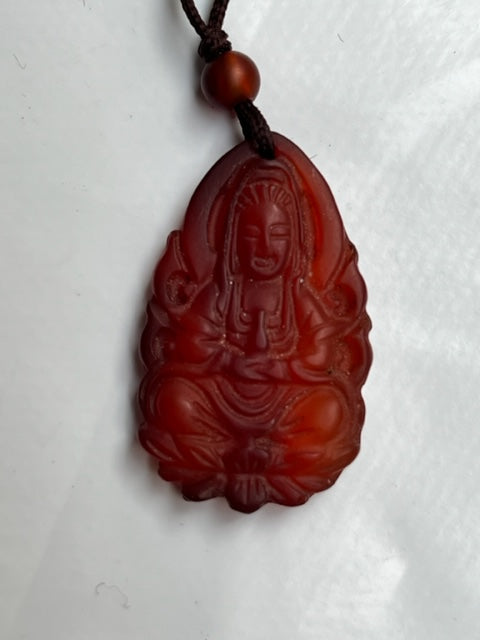 Colgante tallado buda | Diosa de la fortuna