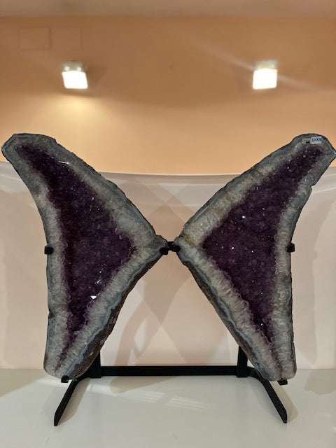 Alas de Mariposa de amatista