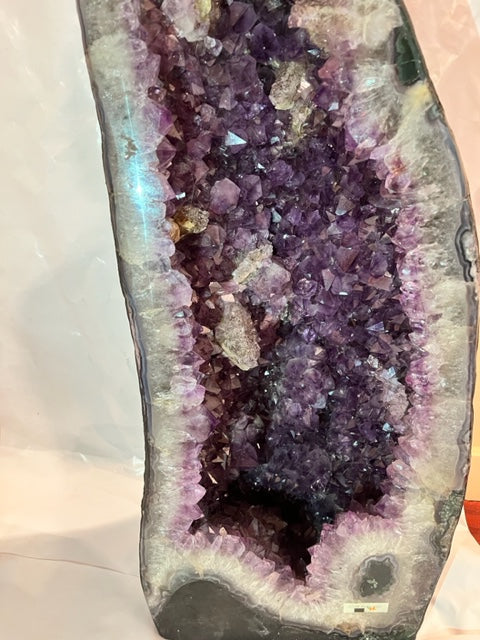 Geoda de amatista con calcita 40k