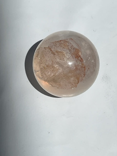 Esfera de cuarzo hematoide