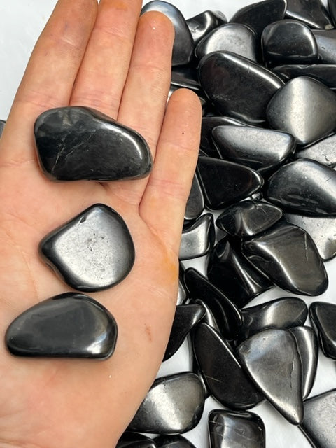 Rodado de Shungit cristalizado