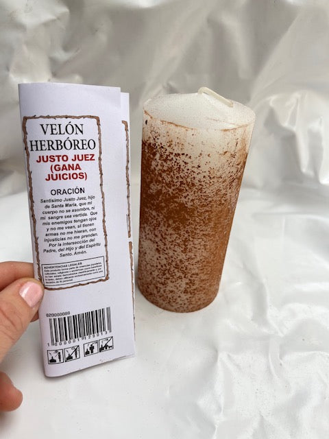 Velón herbóreo JUSTO JUEZ (gana juicios)
