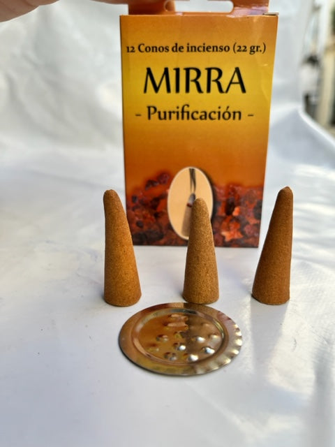 Incienso cono de Mirra