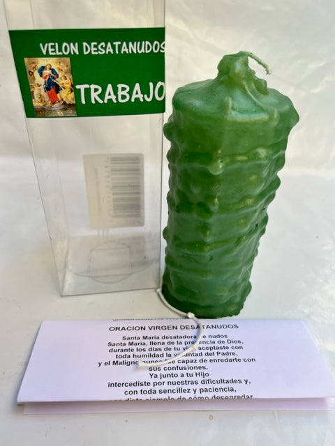 Velón desatanudos trabajos