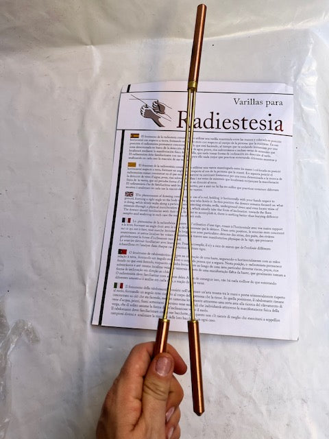 Varillas de radiestesia Y