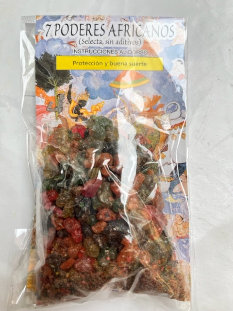 Incienso en grano 7 poderes africanos Vega Luna Dream Vega Luna Dream INCIENSO