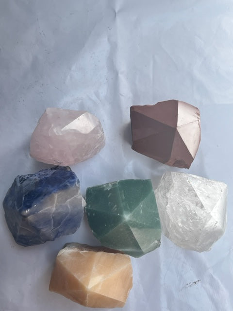 Puntas generadoras semi pulidas (diferentes minerales)
