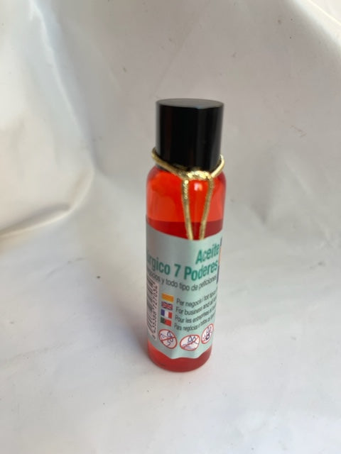 Aceite Litúrgico 7 poderes (Negocios y todo tipo de peticiones) 15ML
