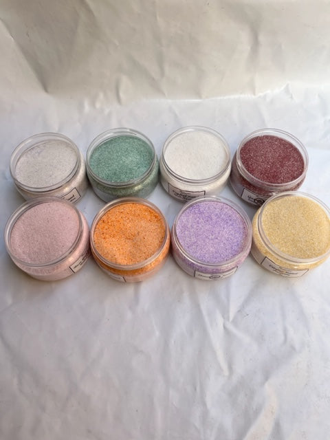 Set de polvo de minerales 8 tipos