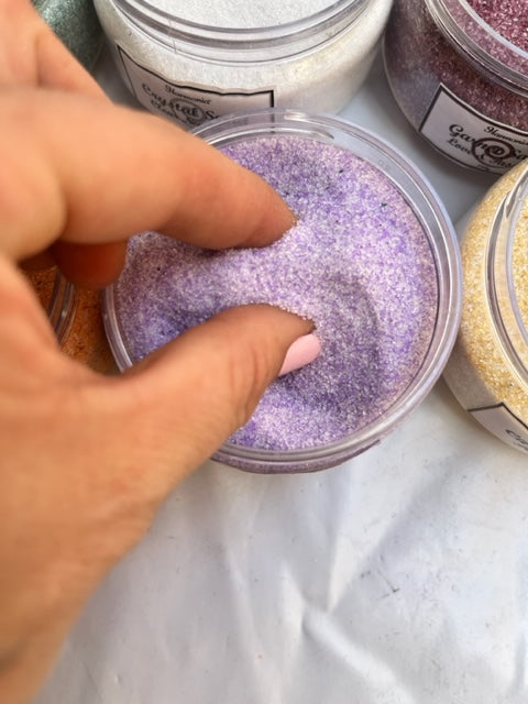 Set de polvo de minerales 8 tipos