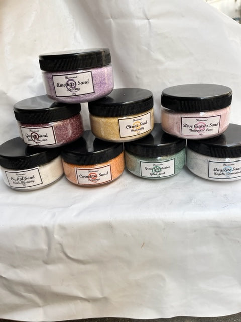 Set de polvo de minerales 8 tipos
