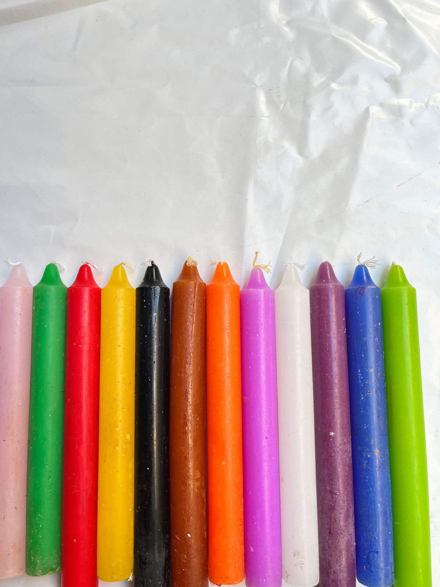 Vela bujía (diferentes colores)