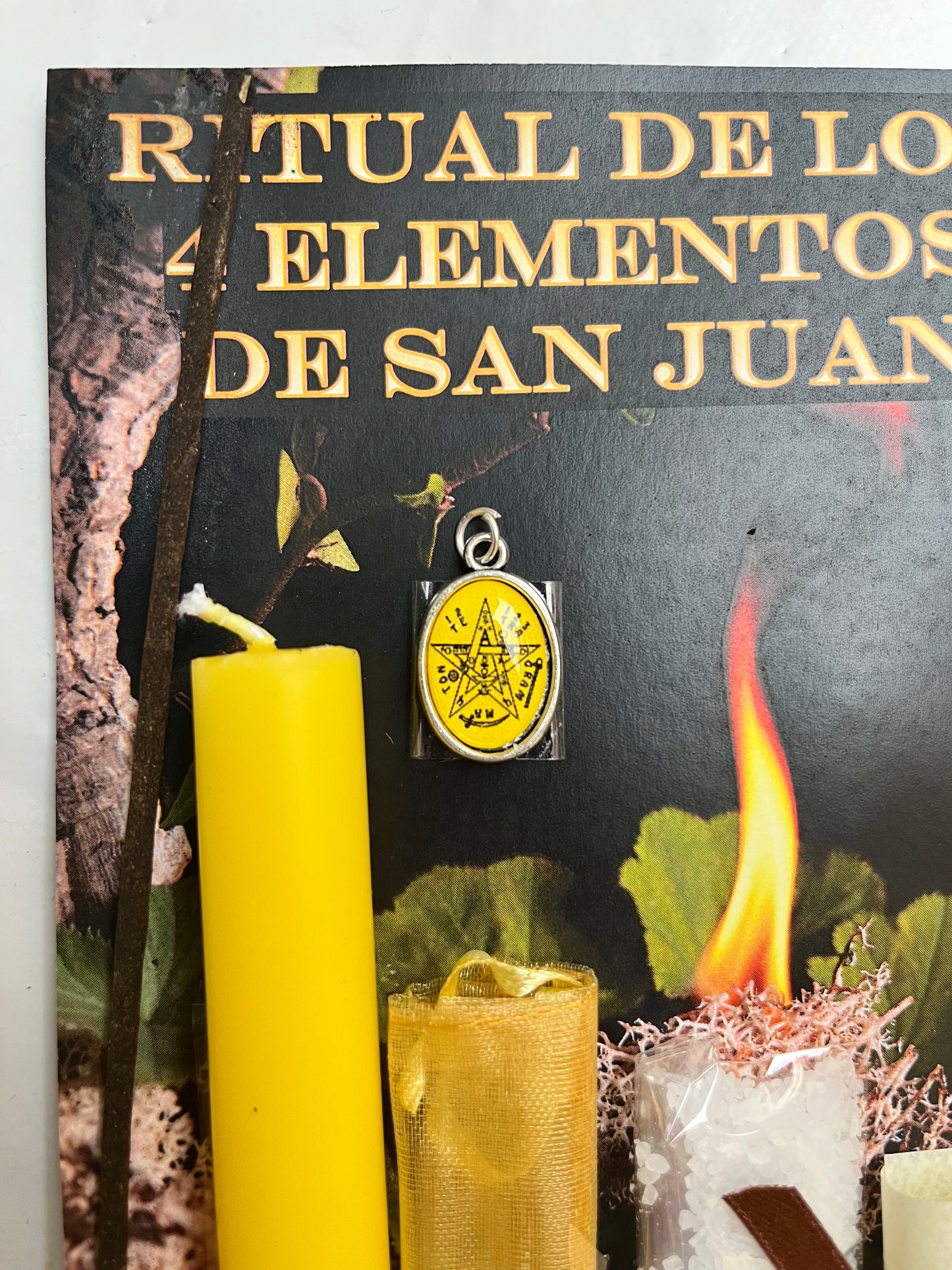 Ritual de los 4 elementos de SAN JUAN con amuleto Vega Luna Dream Amuleto pequeño Vega Luna Dream RITUALES