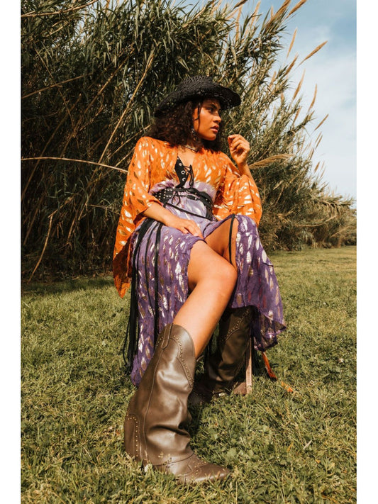 Kimono artdecó algodon