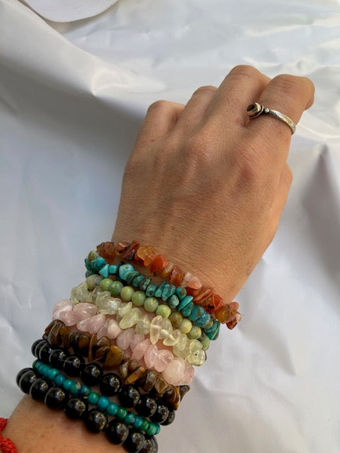 Pulseras de mineral
