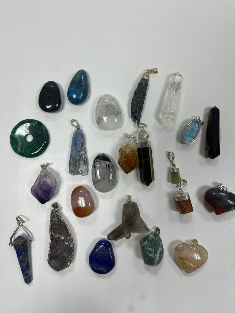 Colgantes de mineral natural Barcelona