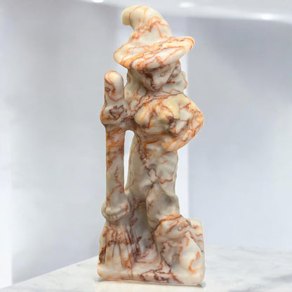 Brujitas talladas (diferentes minerales)