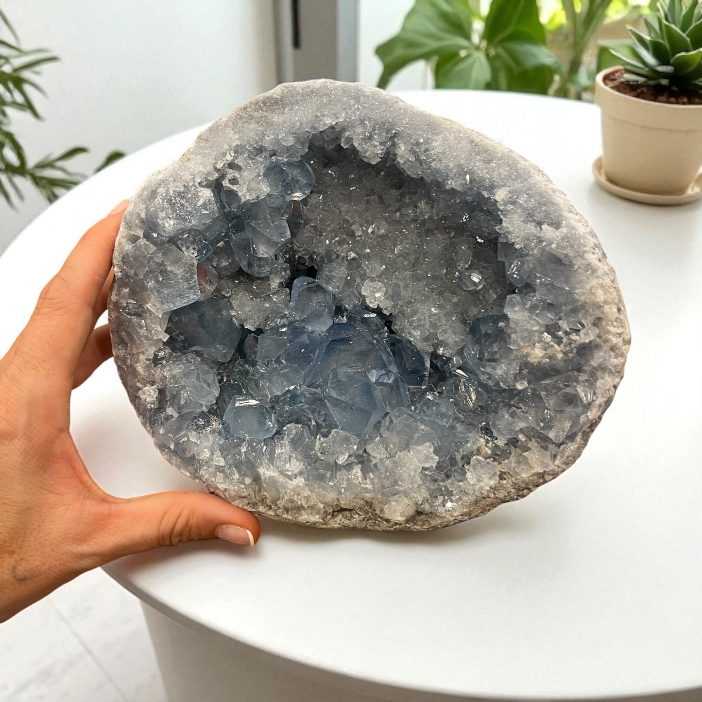 geoda de Celestina gigante
